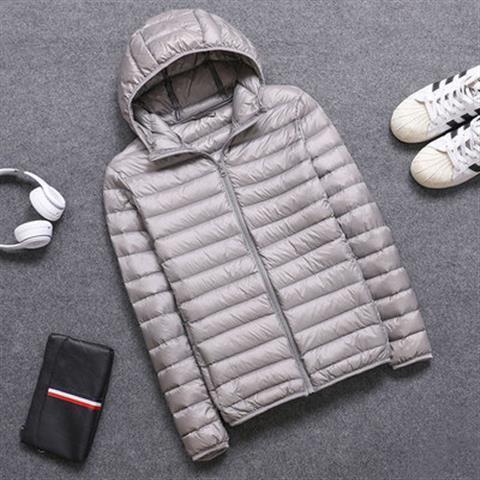 Picture of Lightweight cotton-padded jacket men's short coat 2021 autumn and winter thin trendy versatile hooded thin lightweight cotton