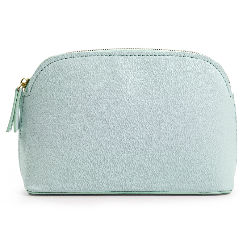 Picture of 2025 new cosmetic bag high-end texture leather shell clutch exquisite dinner portable storage cosmetic bag