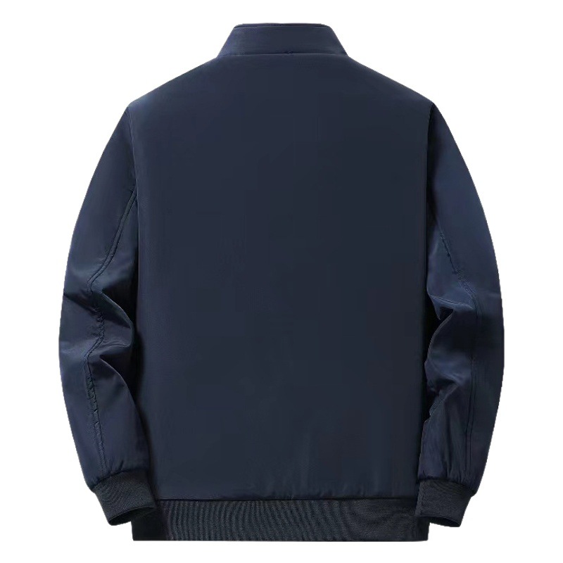8XL fleece-lined jacket coat Silver Fox velvet thickened men's coat 2023 new autumn and winter cotton-padded casual cotton-padded jacket