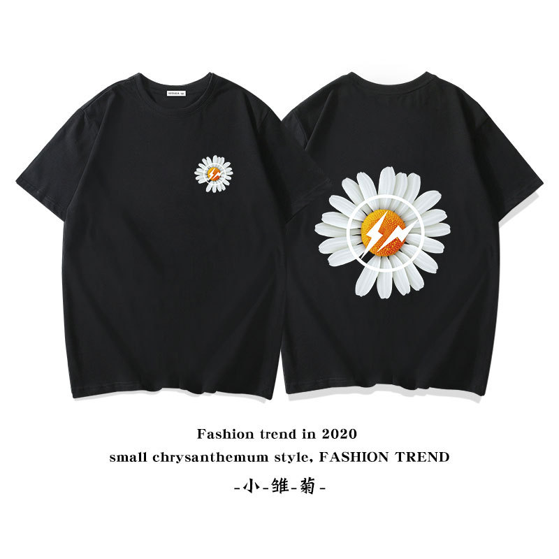 Picture of Boys and girls daisy short-sleeved T-shirt breathable comfortable half-sleeved T-shirt cotton cotton wholesale cross-border AliExpress