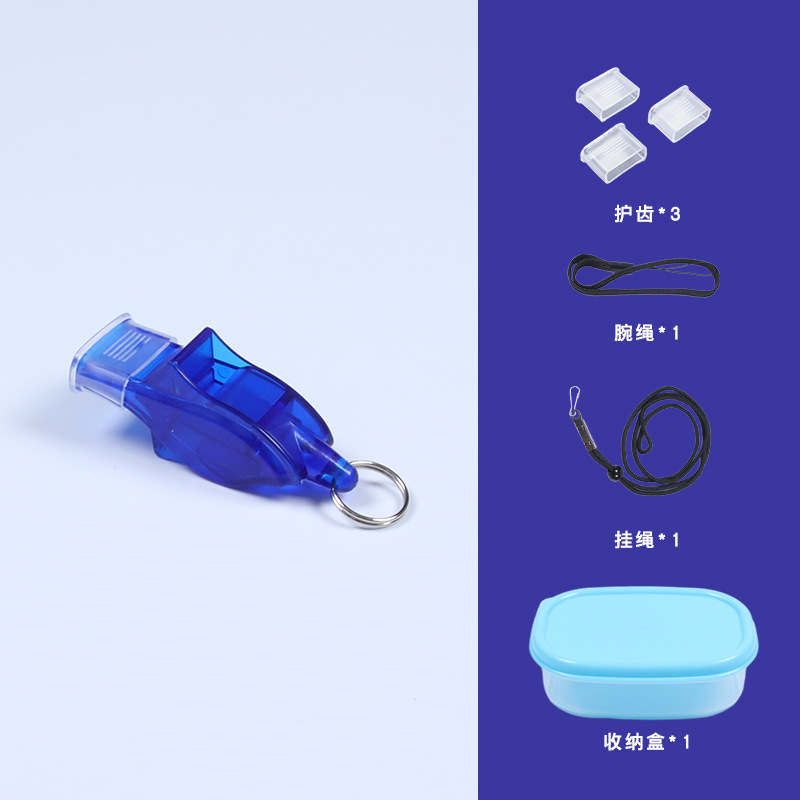 Picture of Cross-Border Dolphin Whistle Super Loud Referee Special Outdoor Training High-Pitched Life-Saving Survival Basketball Coach Whistle