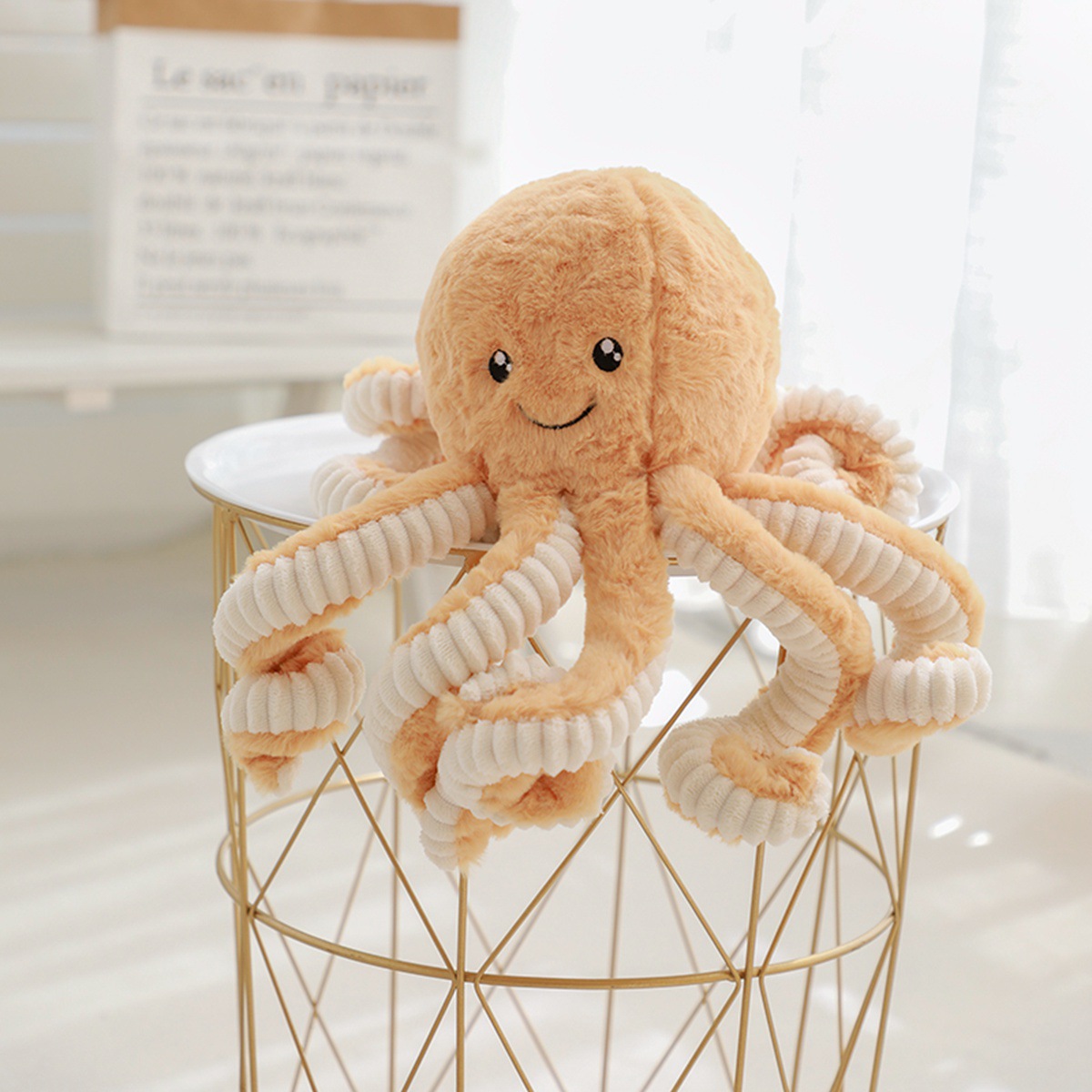 Picture of Factory Supply Cross-border Octopus Big Octopus Doll Plush Toy Activity Gift Prizes Valentine's Day Gift