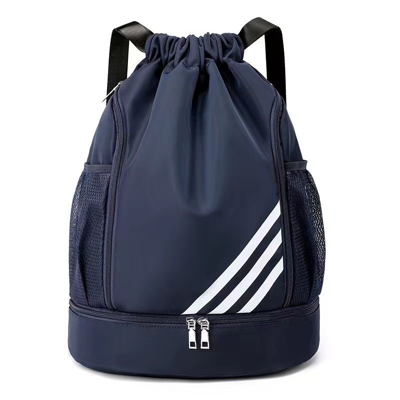 Picture of 2024 New Drawstring Pocket Backpack Outdoor Training Basketball Bag Large Capacity Travel Fitness Bag Backpack
