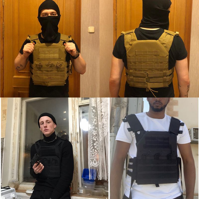 Picture of Factory Direct Sales Tactical Equipment Jpc Lightweight Vest Multi-Functional Stab-Proof Clothing Military Fan Camouflage Vest