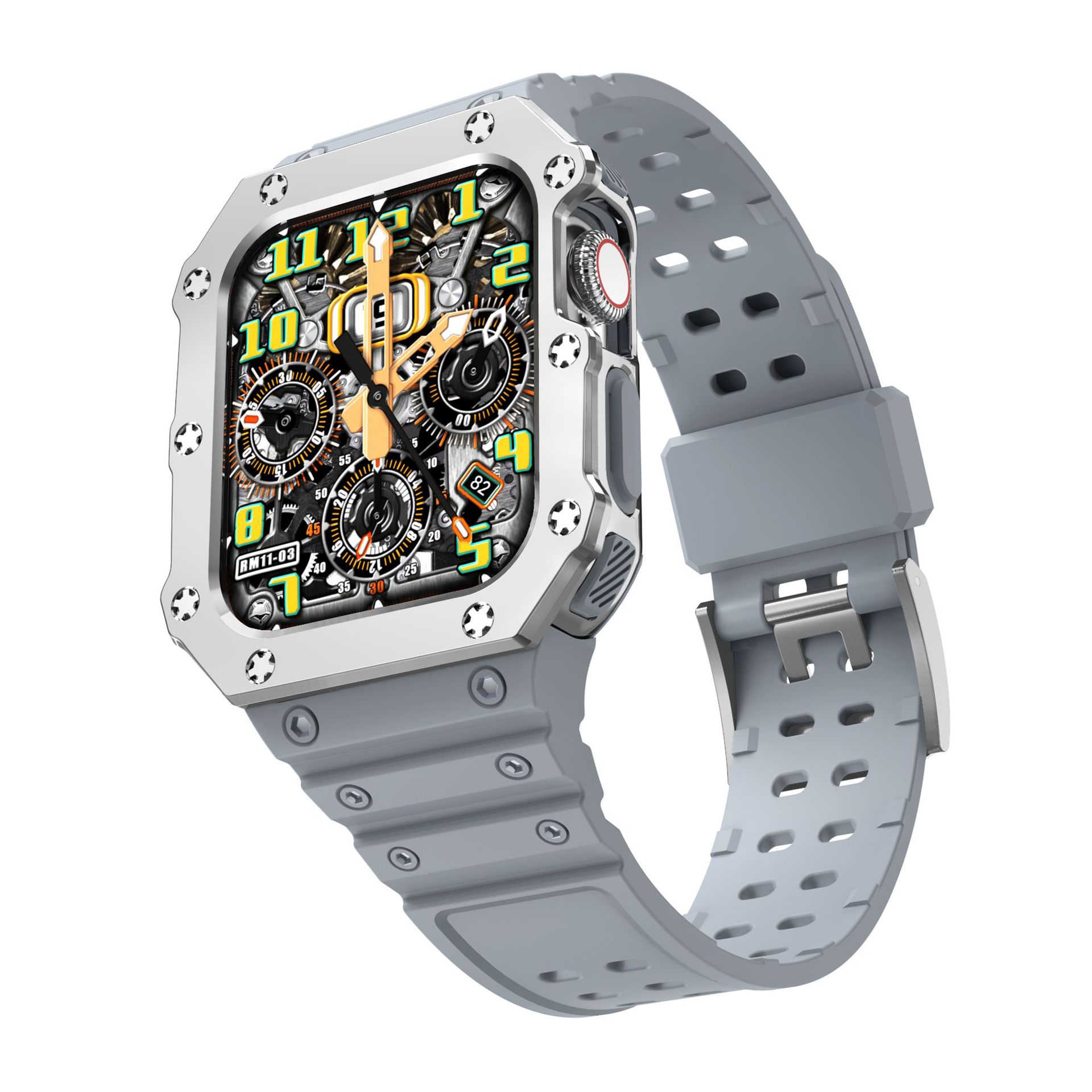 Picture of For Apple Watch Strap Apple iwatch9876543 Richard TPU One-piece Strap Wholesale Cross-border