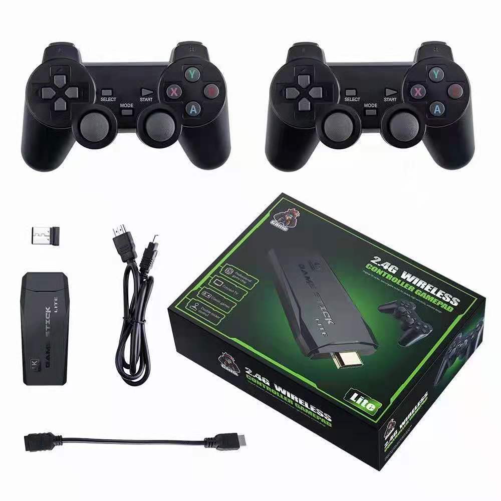 Picture of Hd M8 Game Console HDMI Home Tv Game Console Cross-Border Wireless Handle Double Arcade Retro Game Console