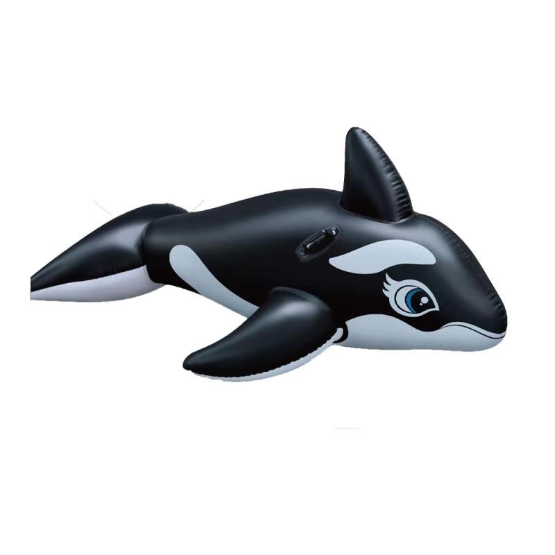 Picture of Summer Love Thickened Water Inflatable Animal Mount Whale Floating Circle Flamingo Swimming Circle Duck Unicorn Floating Row