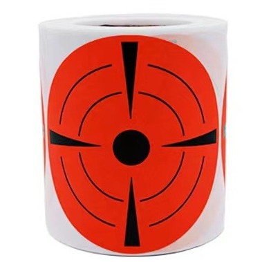 Picture of Shooting target paper wholesale 200 sheets/roll training site outdoor self-adhesive half-body humanoid sticker ring slingshot practice
