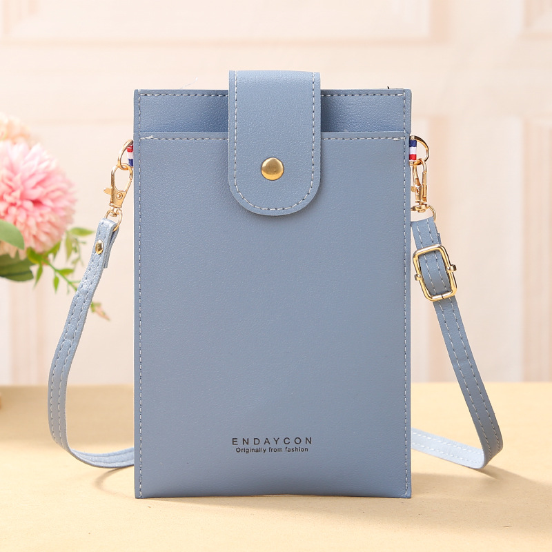 Picture of ENDAYCON 2023 New Mobile Phone Bag Korean Style Multi-card Zipper Crossbody Women's Bag Fashionable Vertical Wallet for Women