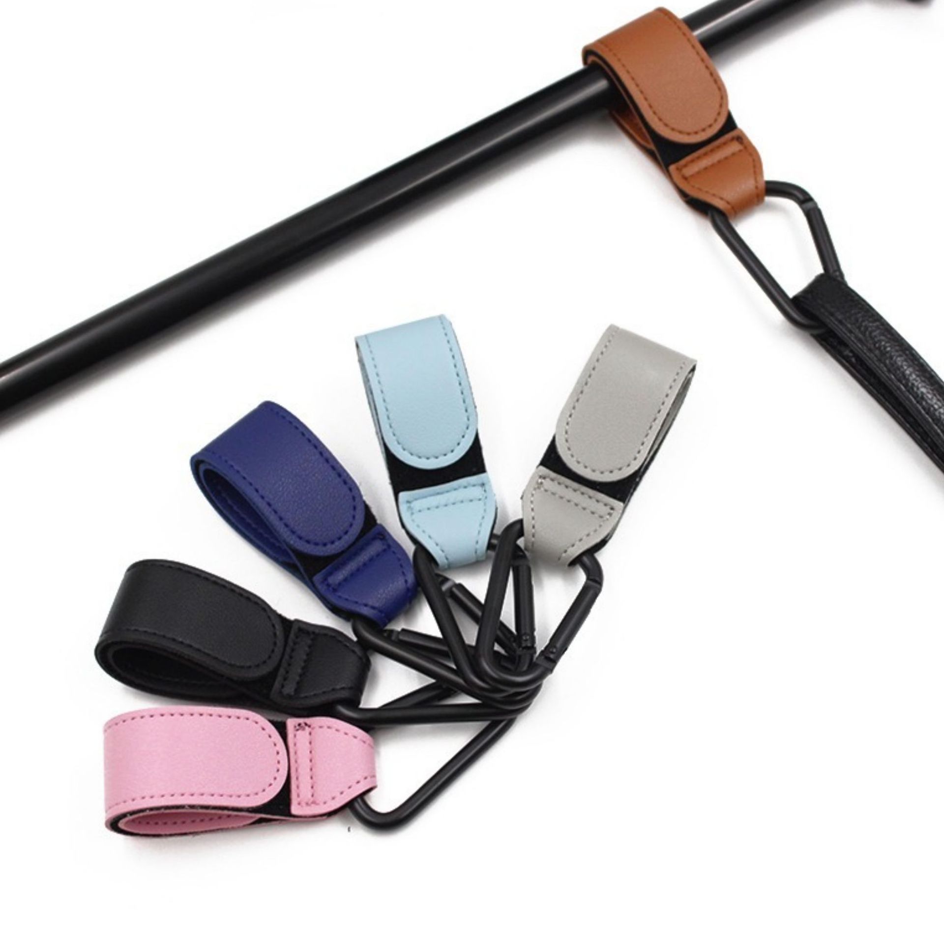 Picture of Stroller Accessory Hook for Hanging Bags, Universal Baby Stroller Hook for Baby Backpacks and Electric Vehicles