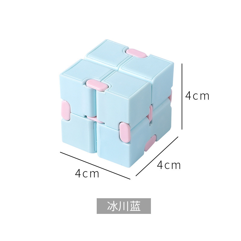 Picture of Creative Decompression Macaron Finger Infinite Rubik's Cube 18 Section Deformation Twist Rope Variables Twist Pocket Toy