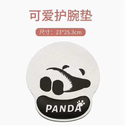 Picture of Creative Cartoon Wrist Mouse Pad Non-Slip Hand Rest Student Office Learning Wrist Pad Gaming Keyboard Mouse Pad