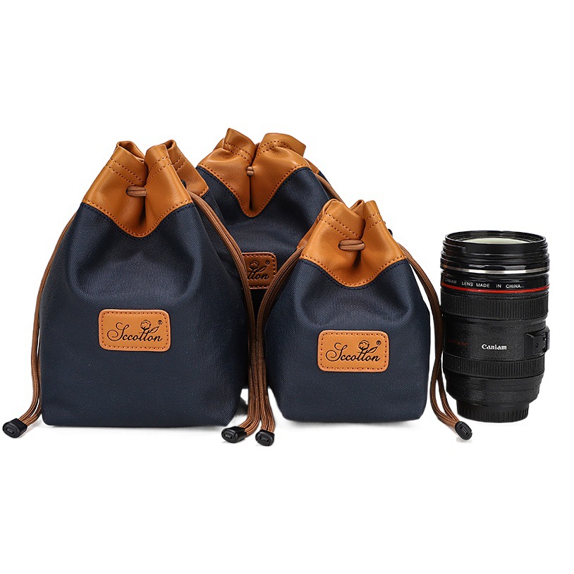 Seven-color cotton retro waterproof SLR storage bag liner wear-resistant sealing photographic lens manufacturers wholesale camera bag