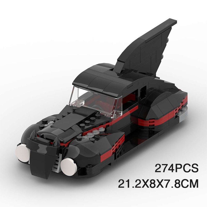 Picture of Compatible with Lego MOC educational toys children's building blocks 1940s batwing car assembly gift decoration gift car model