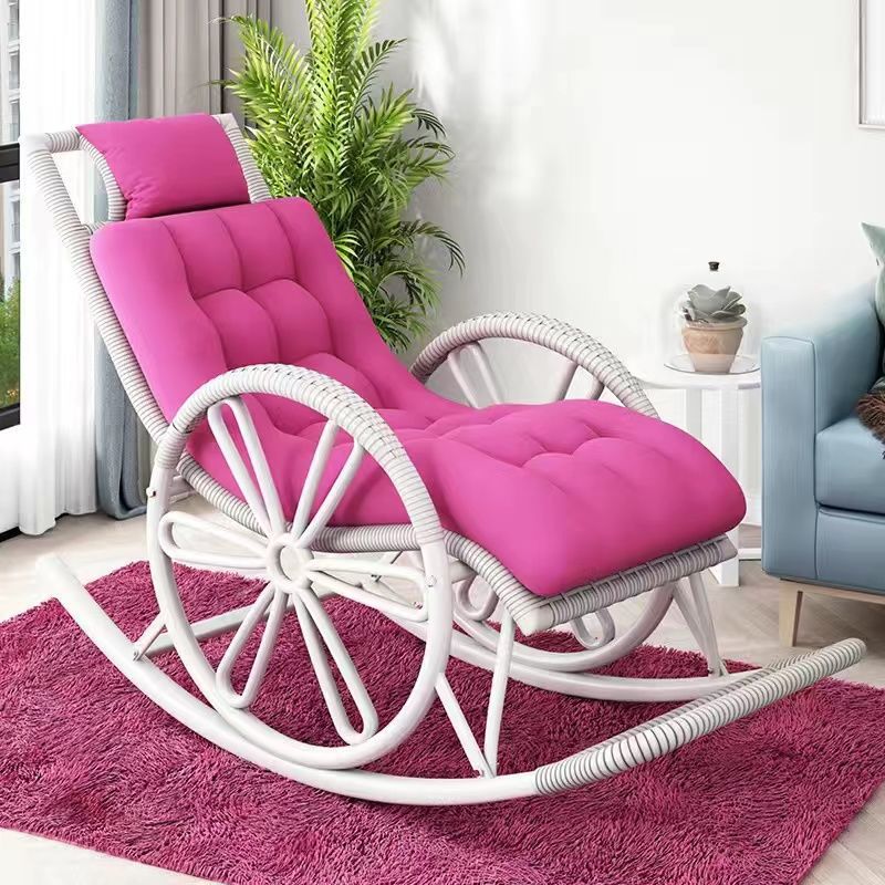 Picture of Household Rocking Chair Leisure Rocking Chair Creative Recliner Adult Leisure Chair Balcony Rattan Chair Internet-Fun Chair