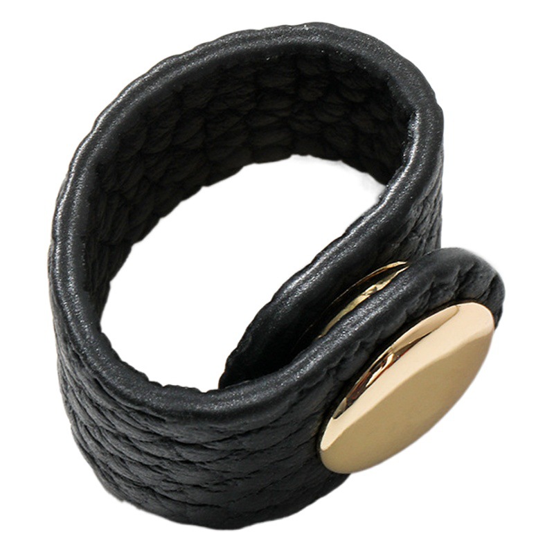 Mahuangshi D-55 Leather Bag Strap Lindy mini19 Pig Nose Shoulder Strap Shorten Adjustable Buckle Strap Fixed Buckle