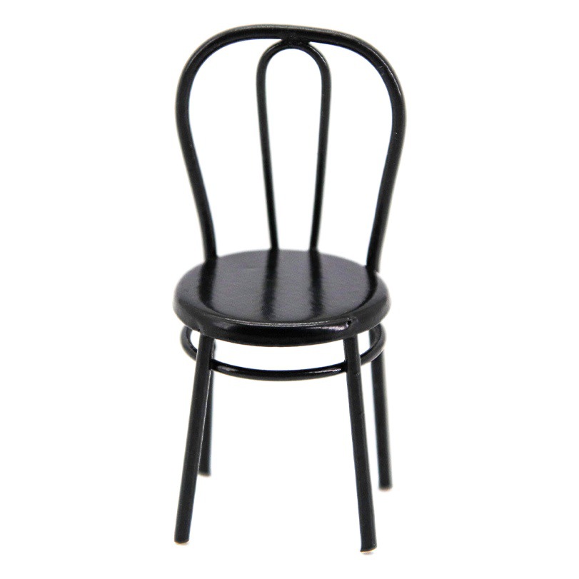 Girls Toy Chair Furniture Home Doll Ornaments Photo Props Iron Mini Chair Large, Medium and Small Size Stool Chair