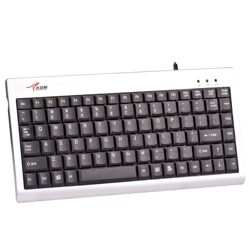 Picture of Wallaby DS-9821 Ultra Thin USB PS/2 Round Mouth Factory CNC Industrial Office Notebook Keypad