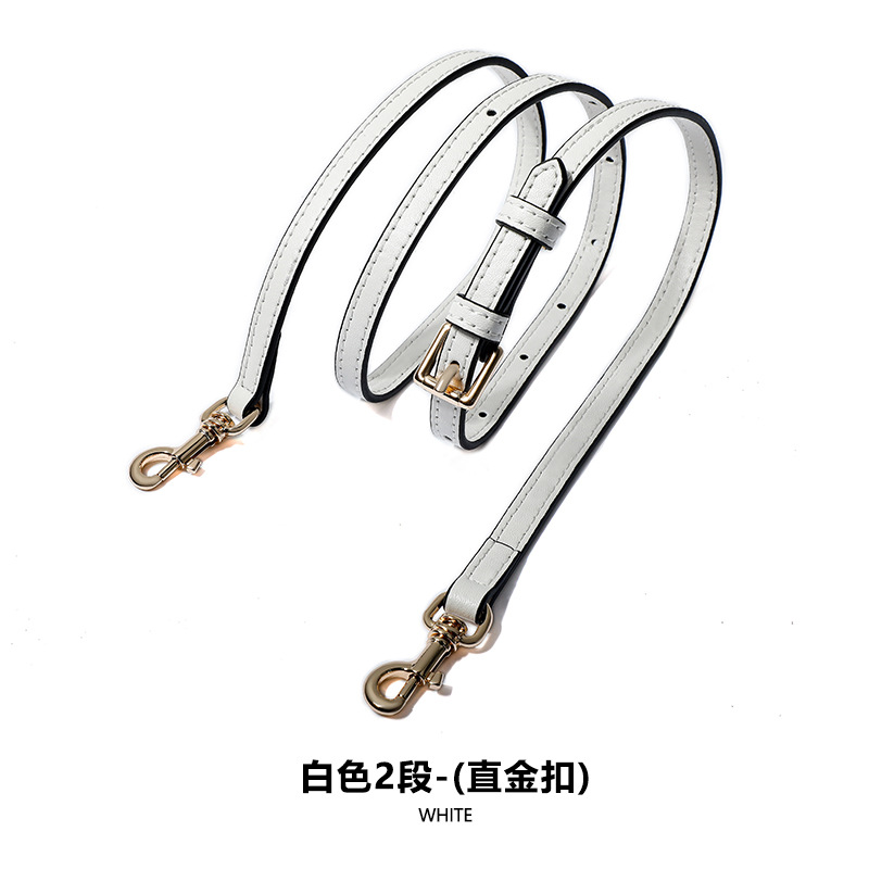 Picture of Ma Huangshi MHS-A-39 Adjustable Shoulder Crossbody Plain White Bag Strap Single Buy Women's Bag Replacement Thin Shoulder Strap
