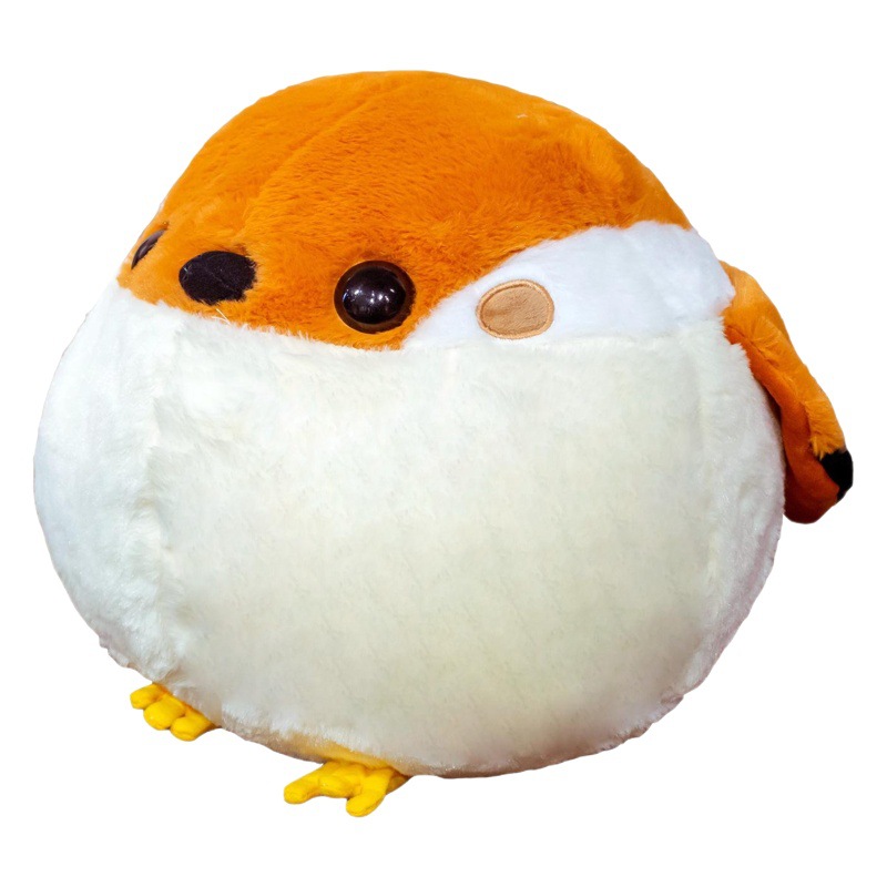 Round Japanese Silver Throat Tits Fat Joo Sparrow Plush Toy Doll Doll Cross Border Toy Grasping Machine Doll