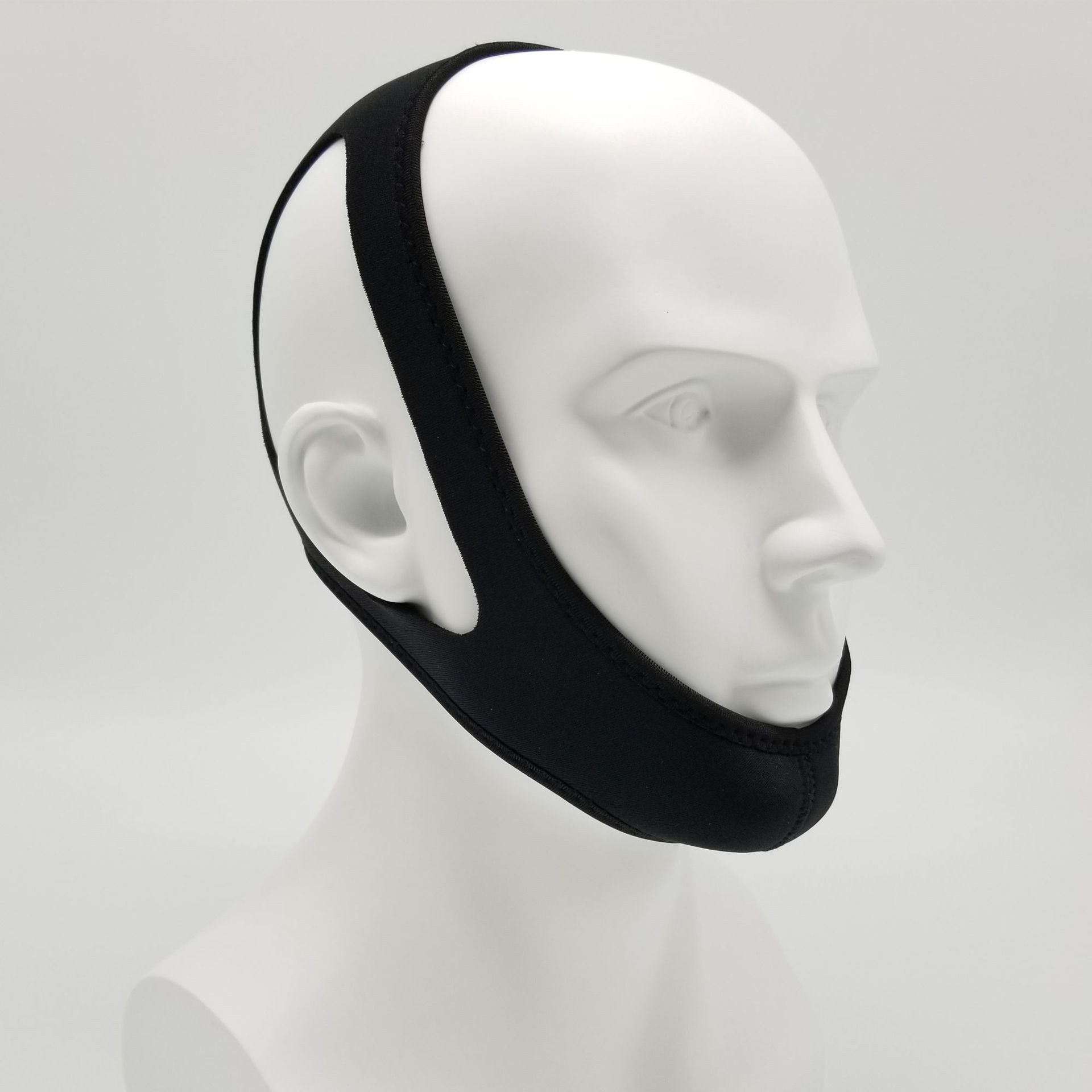 Picture of Triangle anti-snoring belt chin belt V-face pressure mask snoring belt face support strap health care fixed breathing correction belt