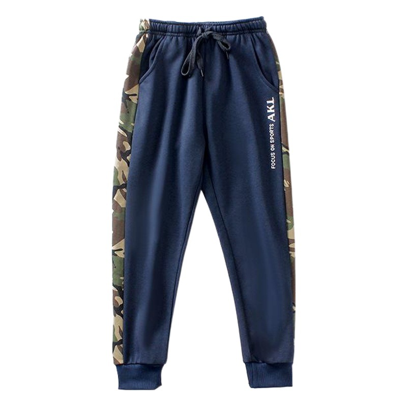 Children's Pants 2024 Spring and Autum New Boys' Pants Wholesale Medium and Large Kidsren's Casual Sweatpants Sweatpants Kidsren's Pants