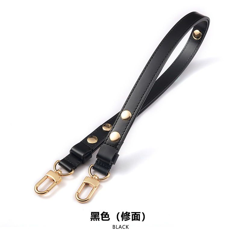 Picture of Mahuangshi MHS-C-38 3rd Gear Adjustable Rivet Shoulder Strap 26 Wash Bag Transformed Brown Women's Bag Shoulder Strap Underarm