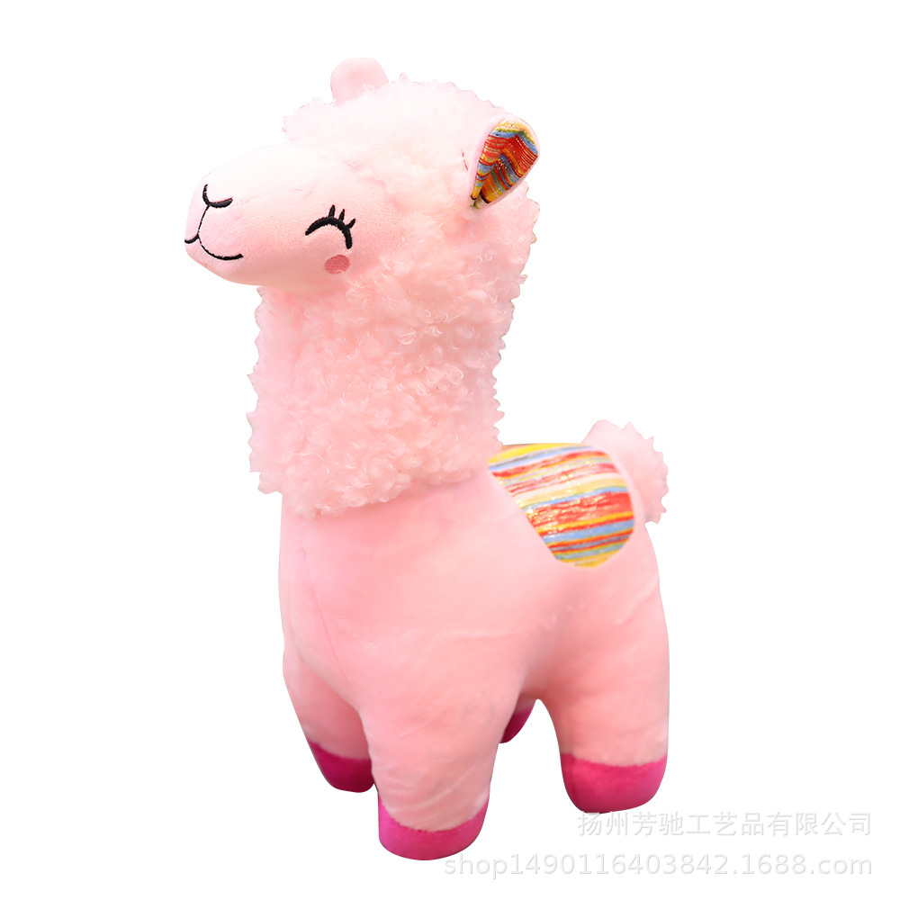 Picture of New Cartoon Plush Toy Squinting Alpaca Dropshipping Handmade