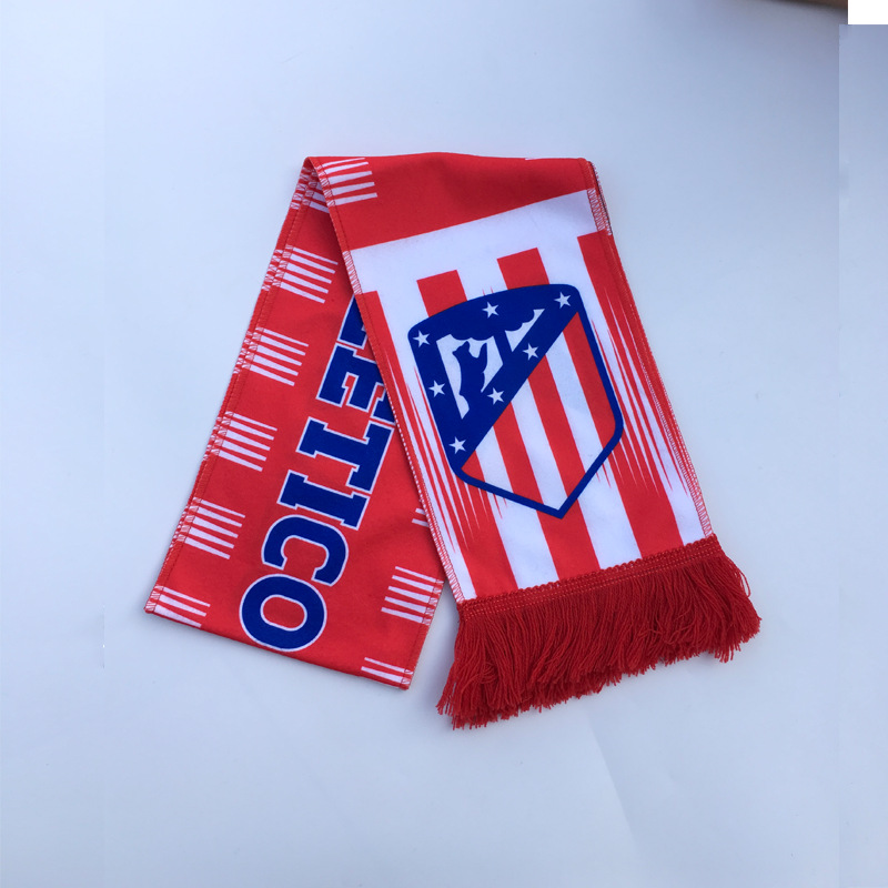 Picture of Fan Supplies Messi Youwen Imperial Horse International Ac Milan Paris Scarf Football Fan Cheer Autumn and Winter Warmth