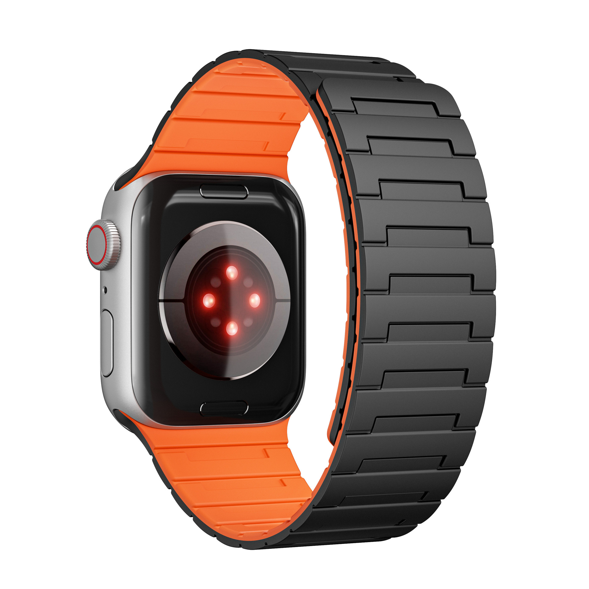 Picture of Suitable for Apple Watch Magnetic Silicone Strap Appleiwatchs1-10 Generation Magnetic Loop Strap Baigey