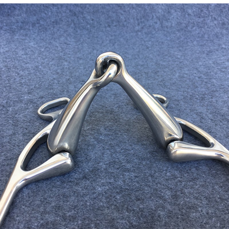 Picture of Spot Stainless Steel Horsebit Harness Horse Equipment 13.5cm Iron Horseback Cross-Border Supply Dropshipping