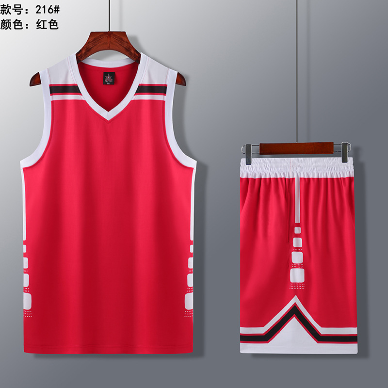 Picture of 2021 summer outdoor sports running casual breathable basketball clothes group clothing suit factory wholesale printed logo