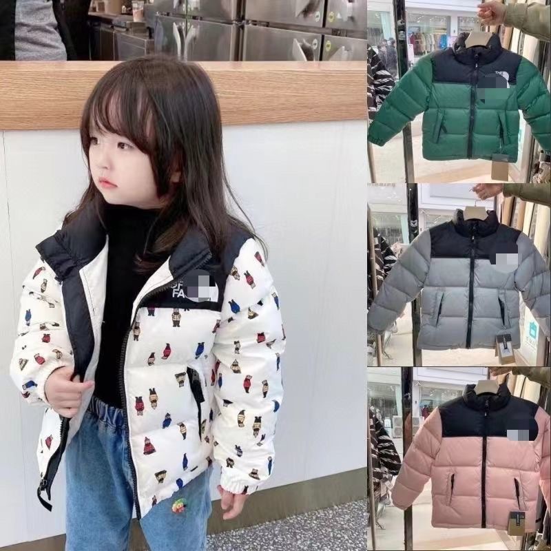 Picture of Putian high version TNF1996 North face children's down jacket American version 700 Peng parent-child bread coat