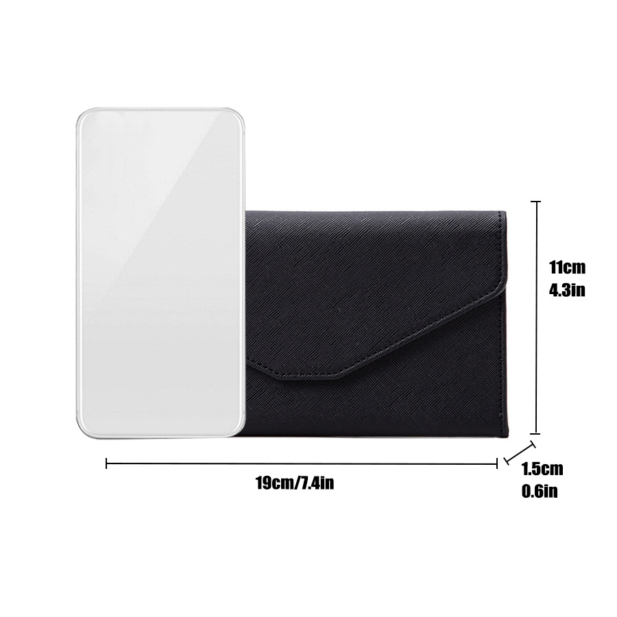 Picture of Cross-border Hot Sale New Three-fold Certificate Holder Multi-function RFID Multi-function Air Ticket Certificate Bag Travel Passbook Bag