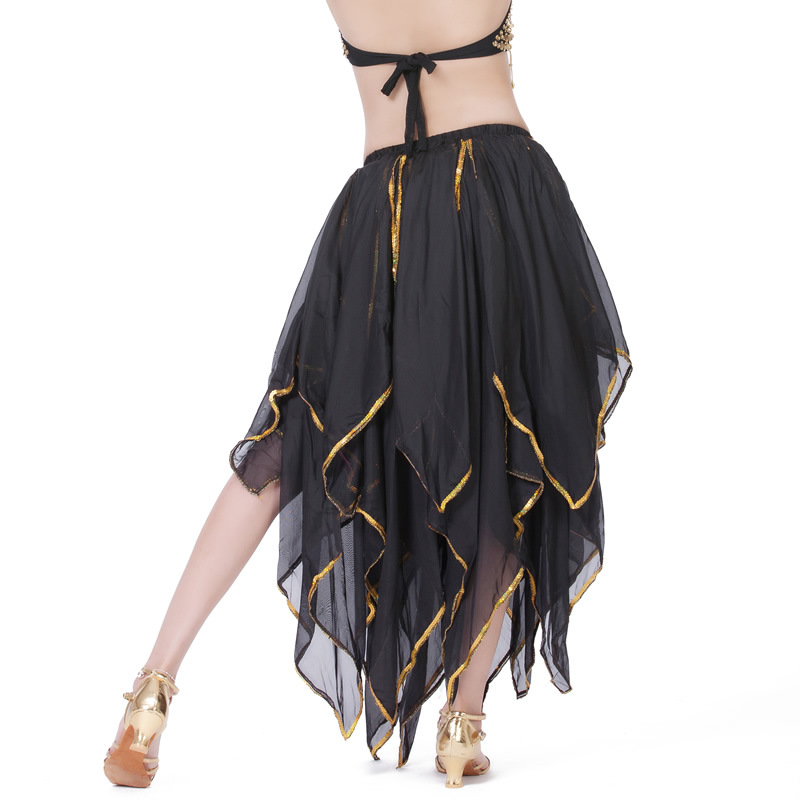 Picture of 16 Leaf Skirt Belly Dance Chiffon Skirt Belly Dance Skirt Belly Dance Performance Skirt