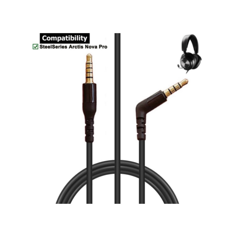 Use Ice Arctis Nova Pro/Nova 7/Nova 7X/Nova 1 Headphone Audio Cable