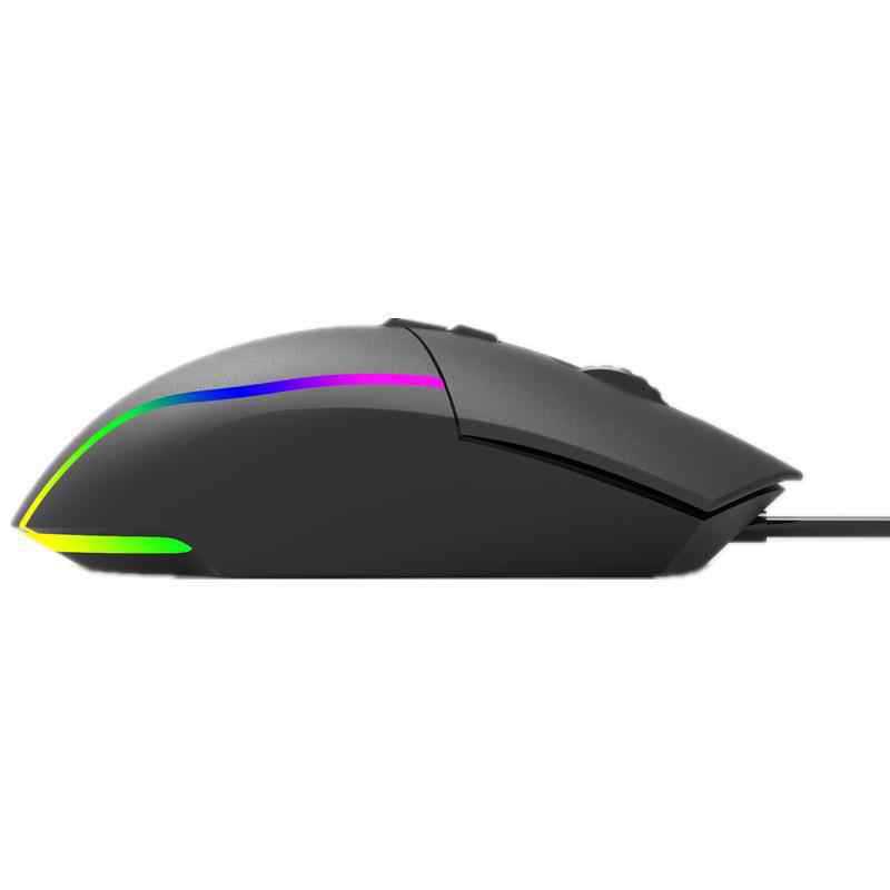 Picture of Notebook Desktop Computer Wired RGB Colorful Luminous Suitable for E-Sports Game Mouse 8-Key Cross-Border Programming