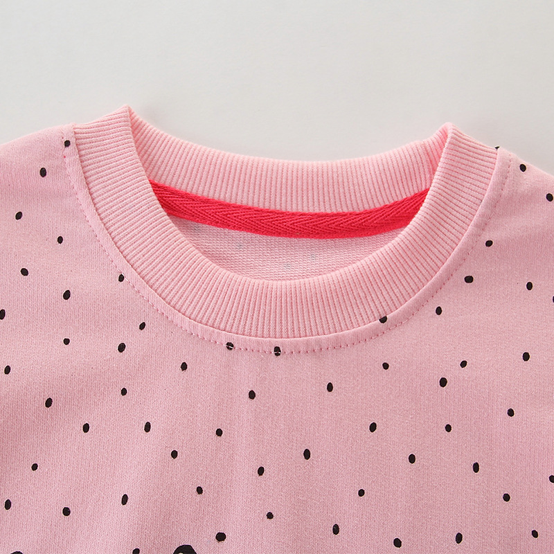 Picture of Cross-border supply of autumn new children's sweater European and American style girls long sleeve sweater printed round neck top