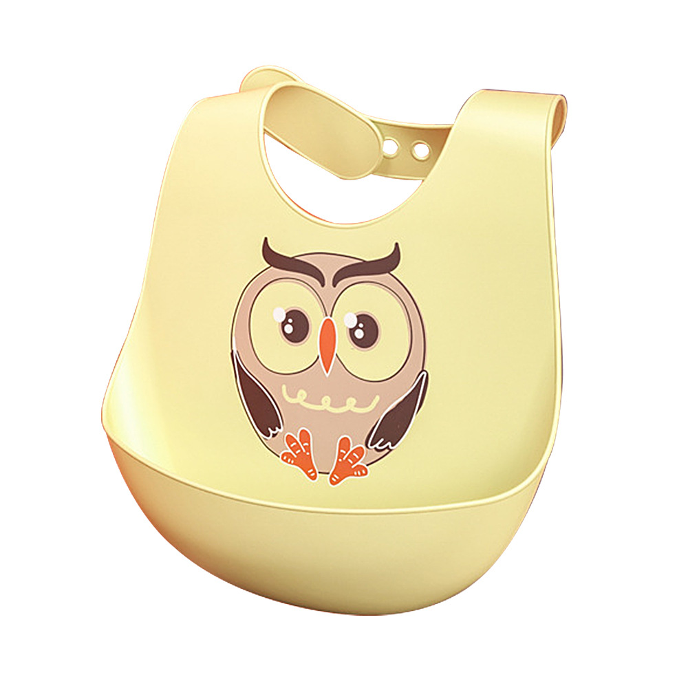 Picture of Baby Dining Bib Stereo Silicone Baby Waterproof Super Soft Food Food Bucket Children Children's Slippery Bucket Wash-Free Cross-Border