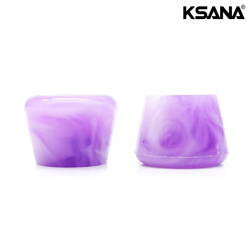 Picture of Spot Double Mixed Color High Elastic Pu Brake Head Double Row Roller Skates Brake Glue Four-Wheel Roller Skates Stop Ice Point