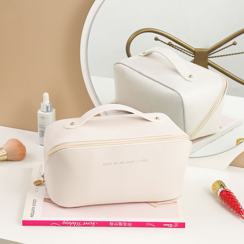 Picture of 2024 New Large Capacity Internet Celebrity Organ Pillow Cosmetic Bag Portable Outing Storage Toiletries Bag Fashionable