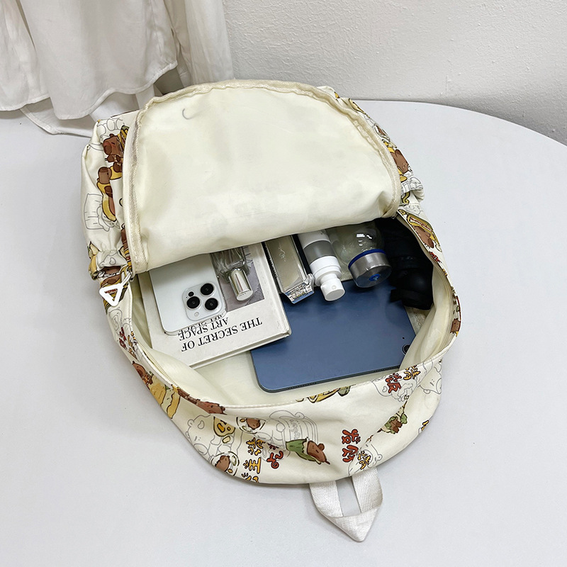 Picture of New Kapi Barra Backpack All-match Trendy Junior High School Student Schoolbag Cartoon Large Capacity Children's Backpack Wholesale