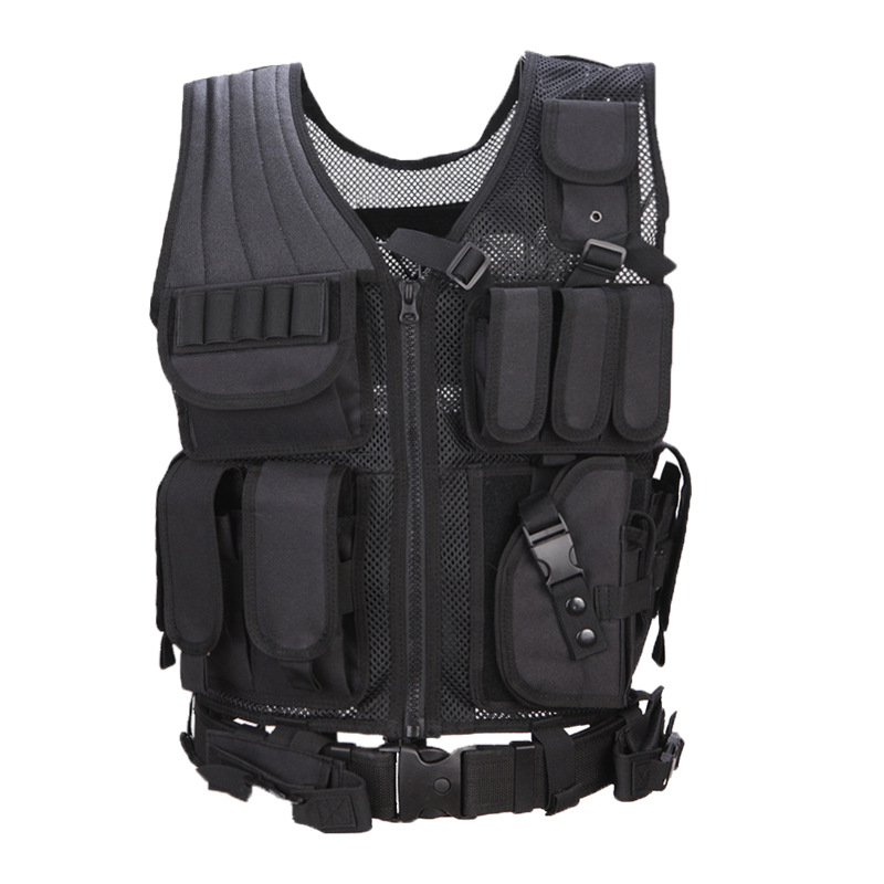 Picture of Factory direct tactical vest multi-functional grid vest outdoor protective equipment CS summer breathable training clothing