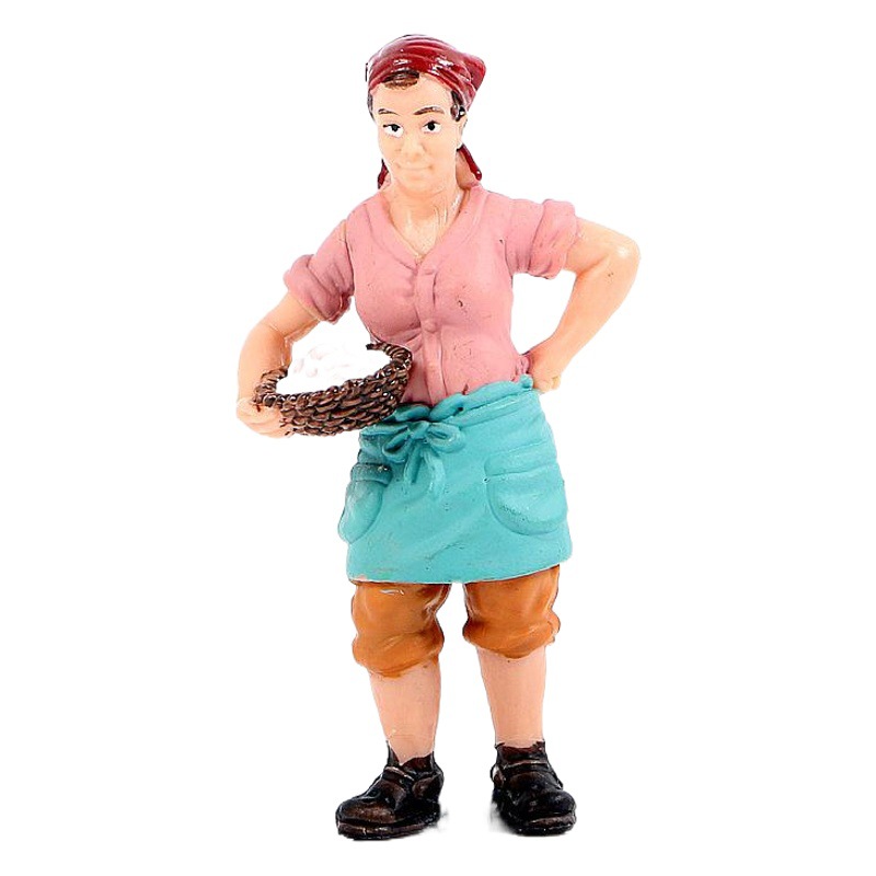 Cross-border simulation farmer model farmer worker farmer woman breeder rancher frog man plastic doll vinyl