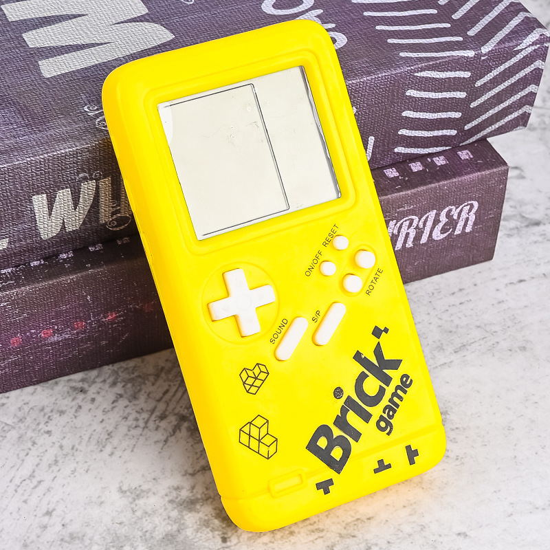 Picture of New game console handheld Tetris game console large screen development intelligence educational toy model cross-border