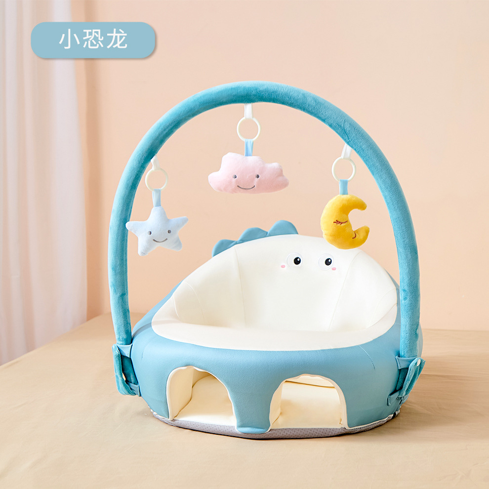 Picture of Baby Learning Chair Waterproof Technology Cloth Sitting Artifact Toy Rack Small Sofa Multifunctional Baby Seat Anti-rollover