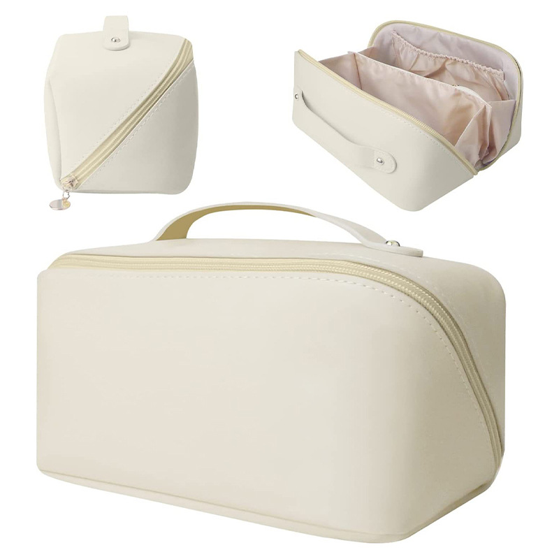 Amazon Hot Selling Portable Pillow Cosmetic Bag Large Capacity Toiletry Bag High Beauty Instagram Portable Storage Bag in Stock