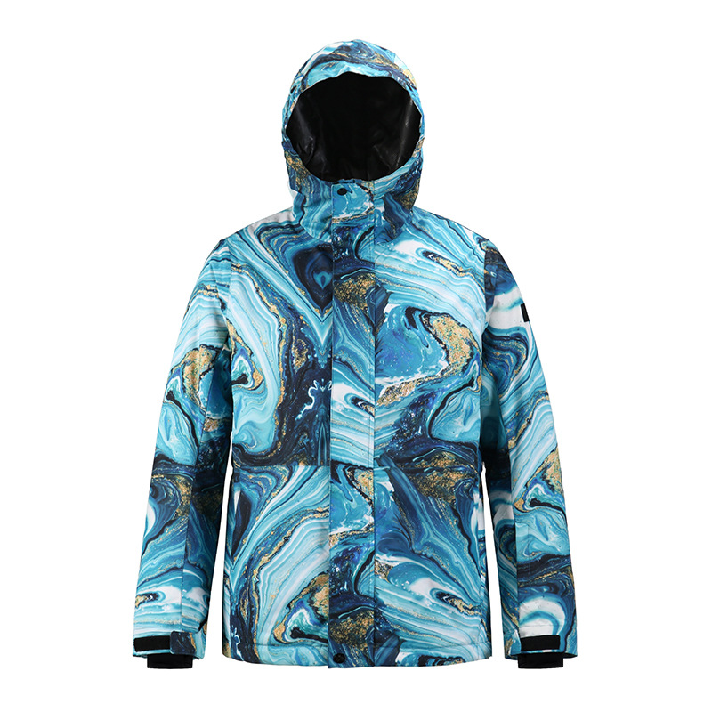 Picture of Smyning Ski Suit Men's Top Outdoor Equipment Waterproof Single Board Double Board Adult Warm Jacket Windproof Snow Suit