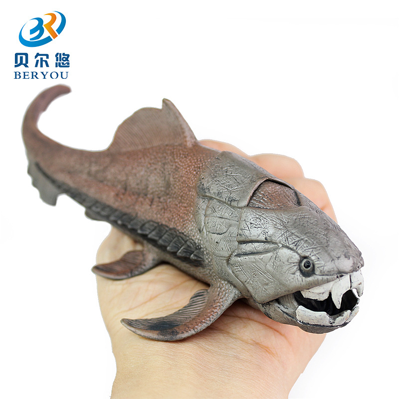 Picture of Cross-border simulation solid Deng's fish dragon model toy hermit crab saber-toothed tiger crab children's educational toy model