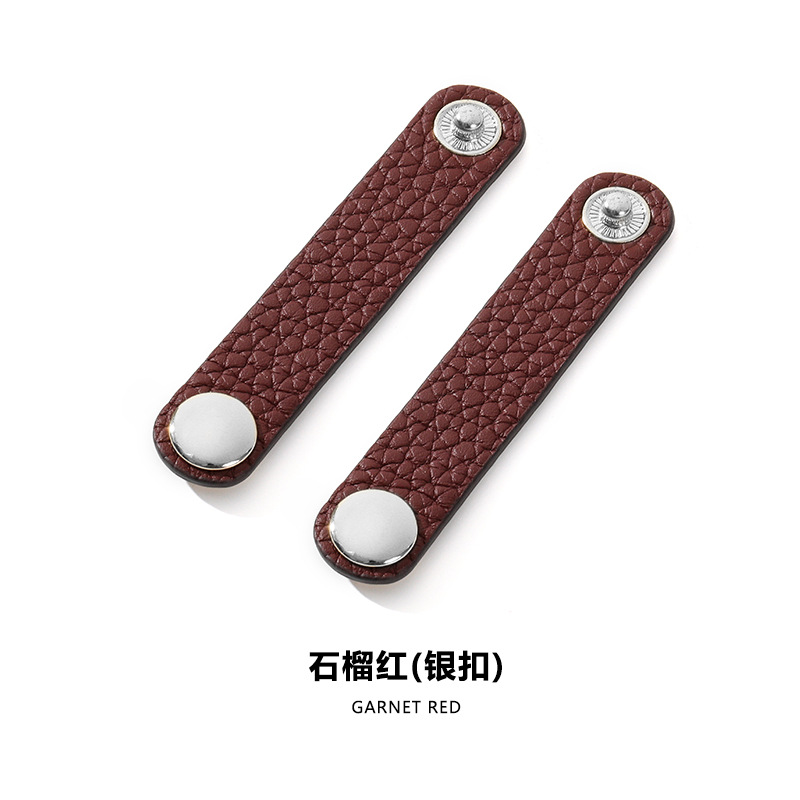 Picture of Mahuangshi D-55 Leather Bag Strap Lindy mini19 Pig Nose Shoulder Strap Shorten Adjustable Buckle Strap Fixed Buckle